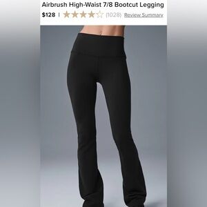 Airbrush High-Waist 7/8 Bootcut Legging